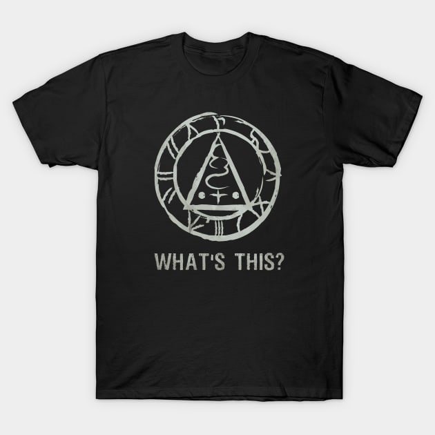 Silent Hill: Seal of Metatron "What's This?" T-Shirt by TheReverie